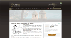 Desktop Screenshot of pompeicarservice.com