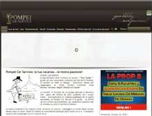 Tablet Screenshot of pompeicarservice.com